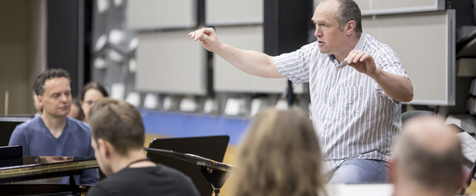 Rehearsals started for the joint project with the Prague Radio Symphony Orchestra
